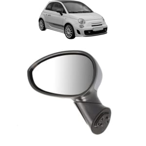 Oglinda Stanga ABARTH 500C / 595C / 695C din 2008 - 2016, Auto, Reglaj electric, Completa - Img 2