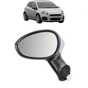 Oglinda Stanga ABARTH GRANDE PUNTO din 2007 - 2010, Auto, Reglaj electric, Completa - Img 2