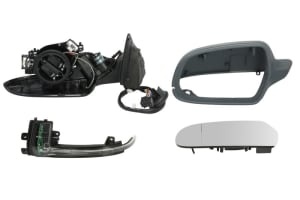 Oglinda Stanga AUDI A3 Sportback (8PA) din 2004 - 2013, Auto, Reglaj electric, Completa - Img 3