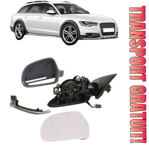 Oglinda Stanga AUDI A4 Allroad B8 (8KH) din 2009 - 2016, Auto, Reglaj electric, Completa
