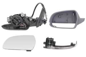 Oglinda Stanga AUDI A4 B8 (8K2) din 2007 - 2015, Auto, Reglaj electric, Completa - Img 3