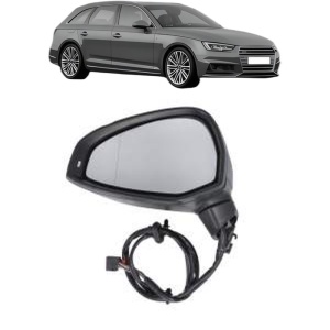 Oglinda Stanga AUDI A4 B9 Avant (8W5, 8WD) din 2015 - 2024, Auto, Reglaj electric, Completa - Img 2