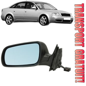 Oglinda Stanga AUDI A6 C5 (4B2, 4B4) din 1997 - 2005, Auto, Reglaj electric, Completa