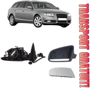 Oglinda Stanga AUDI A6 C6 Avant (4F5) din 2004 - 2011, Auto, Reglaj electric, Completa