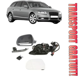 Oglinda Stanga AUDI A6 C6 Avant (4F5) din 2004 - 2011, Auto, Reglaj electric, Completa