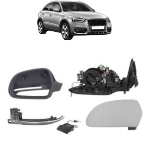 Oglinda Stanga AUDI Q3 (8UB, 8UG) din 2011 - 2018, Auto, Reglaj electric, Completa - Img 2