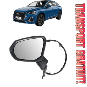 Oglinda Stanga AUDI Q3 Sportback (F3N) din 2019 - 2021, Auto, Reglaj electric, Completa