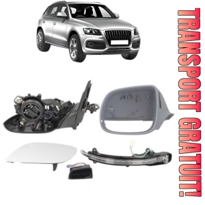 Oglinda Stanga AUDI Q5 (8RB) din 2008 - 2017, Auto, Reglaj electric, Completa