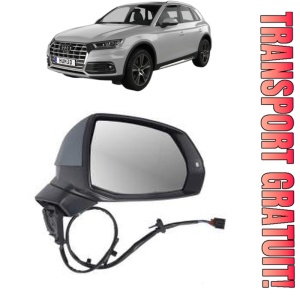 Oglinda Stanga AUDI Q5 (FYB, FYG) din 2016 - 2021, Auto, Reglaj electric, Completa