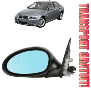 Oglinda Stanga BMW Seria 3 (E90) din 2004 - 2011, Auto, Reglaj electric, Completa