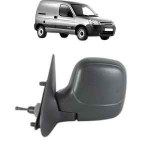 Oglinda Stanga CITROEN BERLINGO / BERLINGO FIRST Box Body/MPV (M_) din 1996 - 2011, Auto, Reglaj mecanic, Completa - Img 2