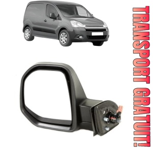 Oglinda Stanga CITROEN BERLINGO Box Body/MPV (B9) din 2008 - 2021, Auto, Reglaj electric, Completa