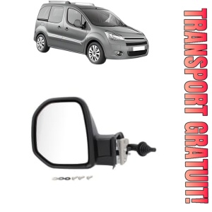 Oglinda Stanga CITROEN BERLINGO MULTISPACE (B9) din 2008 - 2021, Auto, Reglaj mecanic, Completa