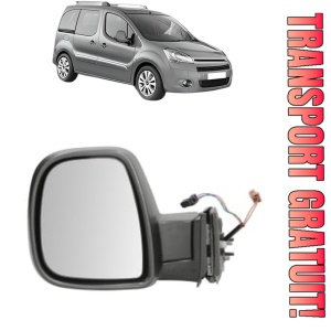 Oglinda Stanga CITROEN BERLINGO MULTISPACE (B9) din 2008 - 2021, Auto, Reglaj electric, Completa