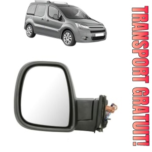Oglinda Stanga CITROEN BERLINGO MULTISPACE (B9) din 2008 - 2021, Auto, Reglaj electric, Completa