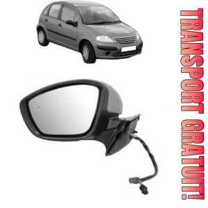 Oglinda Stanga CITROEN C3 I (FC_, FN_) din 2002 - 2012, Auto, Reglaj electric, Completa