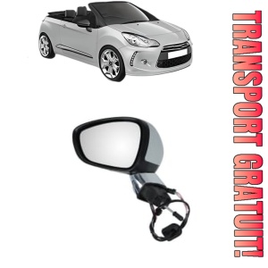 Oglinda Stanga CITROEN DS3 Convertible din 2013 - 2015, Auto, Reglaj electric, Completa