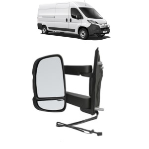 Oglinda Stanga CITROEN JUMPER III Bus din 2006 - 2023, Auto, Reglaj manual, Completa - Img 2