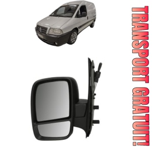 Oglinda Stanga CITROEN JUMPY II Platform/Chassis din 2006 - 2016, Auto, Reglaj manual, Completa