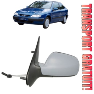 Oglinda Stanga CITROEN XSARA Hatchback Van (N3_) din 1998 - 2005, Auto, Reglaj mecanic, Completa