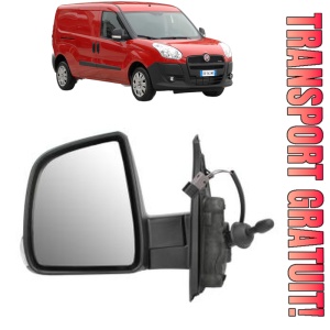Oglinda Stanga FIAT DOBLO Cargo (263_) din 2010 - 2023, Auto, Reglaj mecanic, Completa