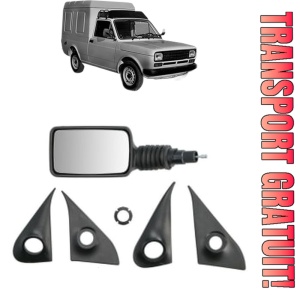 Oglinda Stanga FIAT FIORINO (147_) din 1982 - 1993, Auto, Reglaj mecanic, Completa