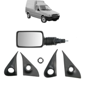 Oglinda Stanga FIAT FIORINO Box Body/MPV (146_) din 1988 - 2001, Auto, Reglaj mecanic, Completa - Img 2