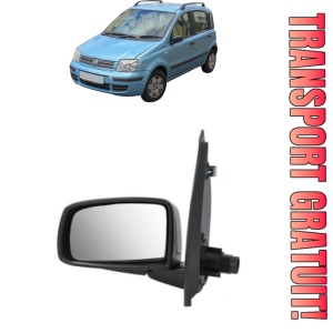 Oglinda Stanga FIAT PANDA Hatchback Van (169_) din 2004 - 2011, Auto, Reglaj manual, Completa