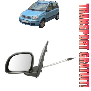 Oglinda Stanga FIAT PANDA Hatchback Van (169_) din 2004 - 2011, Auto, Reglaj mecanic, Completa