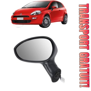 Oglinda Stanga FIAT PUNTO EVO Hatchback Van (199_) din 2009 - 2012, Auto, Reglaj electric, Completa