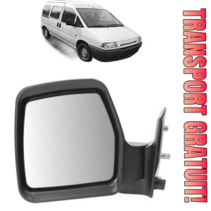 Oglinda Stanga FIAT SCUDO Bus (220_) din 1996 - 2006, Auto, Reglaj manual, Completa