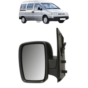 Oglinda Stanga FIAT SCUDO Bus (270_, 272_) din 2007 - 2016, Auto, Reglaj mecanic, Completa - Img 2