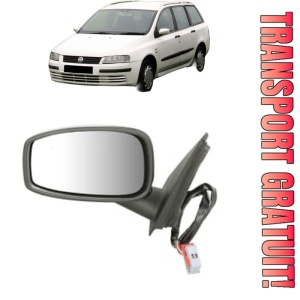 Oglinda Stanga FIAT STILO Multi Wagon (192_) din 2003 - 2008, Auto, Reglaj electric, Completa