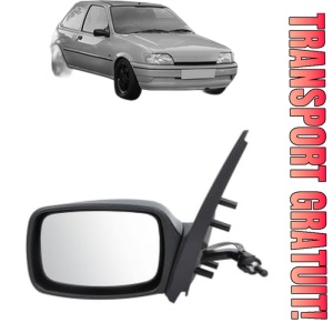 Oglinda Stanga FORD FIESTA Box Body/MPV (F3L, F5L) din 1991 - 1996, Auto, Reglaj mecanic, Completa