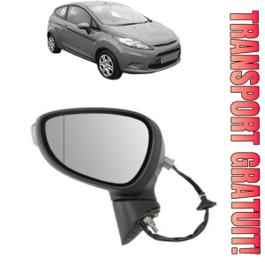 Oglinda Stanga FORD FIESTA VI (CB1, CCN) din 2008 - 2018, Auto, Reglaj electric, Completa