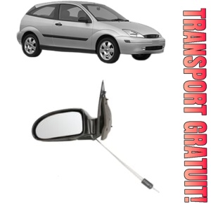 Oglinda Stanga FORD FOCUS I (DAW, DBW) din 1998 - 2007, Auto, Reglaj mecanic, Completa