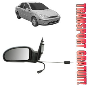Oglinda Stanga FORD FOCUS I Saloon (DFW) din 1999 - 2005, Auto, Reglaj mecanic, Completa