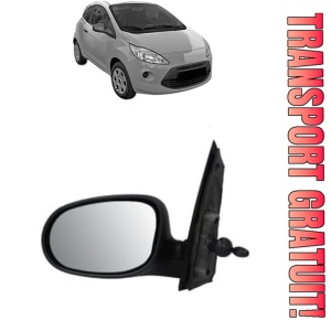 Oglinda Stanga FORD KA din 1996 - 2016, Auto, Reglaj mecanic, Completa