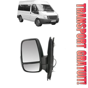 Oglinda Stanga FORD TRANSIT Bus (FD_ _, FB_ _, FS_ _, FZ_ _, FC_ _) din 2000 - 2014, Auto, Reglaj manual, Completa