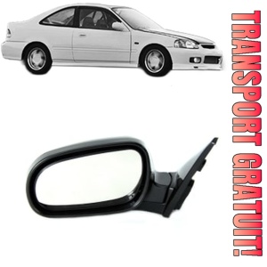 Oglinda Stanga HONDA CIVIC VI Coupe (EJ, EM1) din 1996 - 2000, Auto, Reglaj electric, Completa