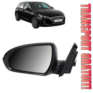Oglinda Stanga HYUNDAI i30 (PDE, PD, PDEN) din 2016 - 2021, Auto, Reglaj electric, Completa