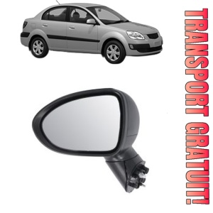 Oglinda Stanga KIA RIO II Saloon (JB) din 2005 - 2011, Auto, Reglaj electric, Completa