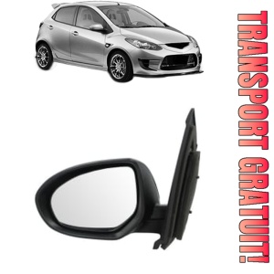 Oglinda Stanga MAZDA 2 (DE_, DH_) din 2007 - 2015, Auto, Reglaj electric, Completa