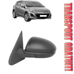 Oglinda Stanga MAZDA 3 (BL) din 2008 - 2014, Auto, Reglaj electric, Completa