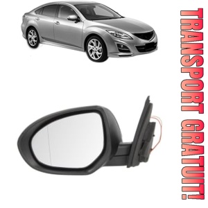 Oglinda Stanga MAZDA 6 Saloon (GH) din 2007 - 2013, Auto, Reglaj electric, Completa
