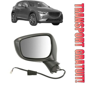 Oglinda Stanga MAZDA CX-3 (DK) din 2015 - 2018, Auto, Reglaj electric, Completa