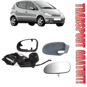 Oglinda Stanga MERCEDES-BENZ A-CLASS (W168) din 1997 - 2004, Auto, Reglaj electric, Completa