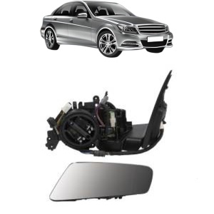 Oglinda Stanga MERCEDES-BENZ C-CLASS Coupe (C204) din 2011 - 2013, Auto, Reglaj electric, Completa - Img 2