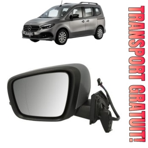 Oglinda Stanga MERCEDES-BENZ CITAN Box Body/MPV (W420) din 2021 - 2022, Auto, Reglaj electric, Completa