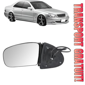 Oglinda Stanga MERCEDES-BENZ S-CLASS (W220, V220) din 1998 - 2005, Auto, Reglaj electric, Completa